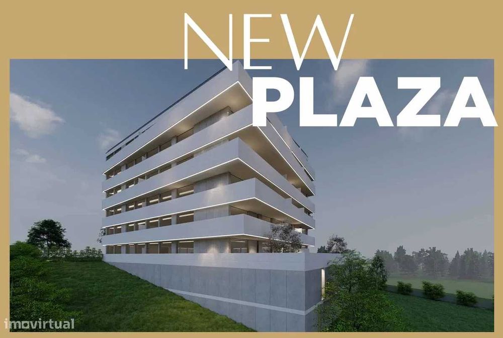 Apartamento T1+1 Novo no Centro de Canidelo, com Jardim e Paddle