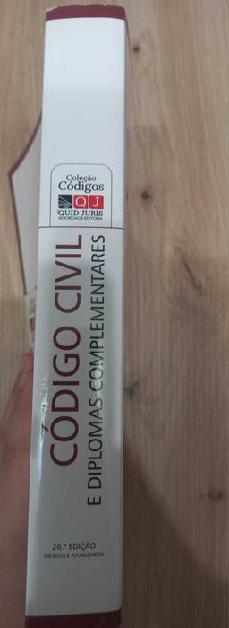 Código Civil e Diplomas Complementares 26º Edição