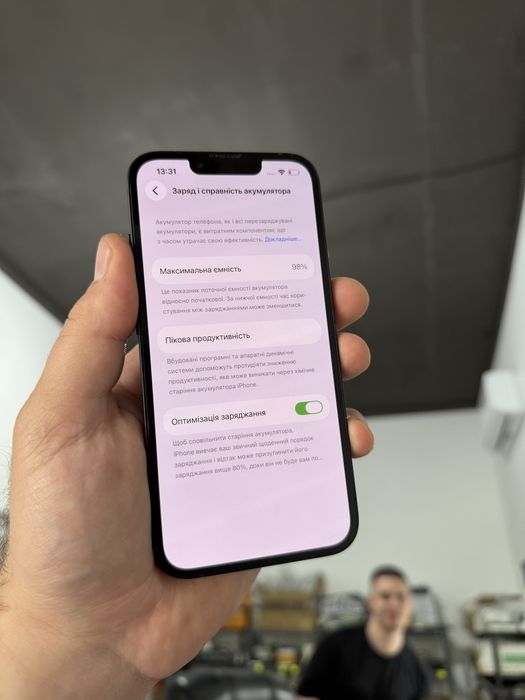 Apple iphone 14 128 gb 98% айфон 14 фіз сім