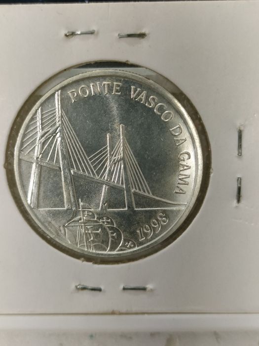 Moeda 500$00 Ponte Vasco Gama 1998 / Prata