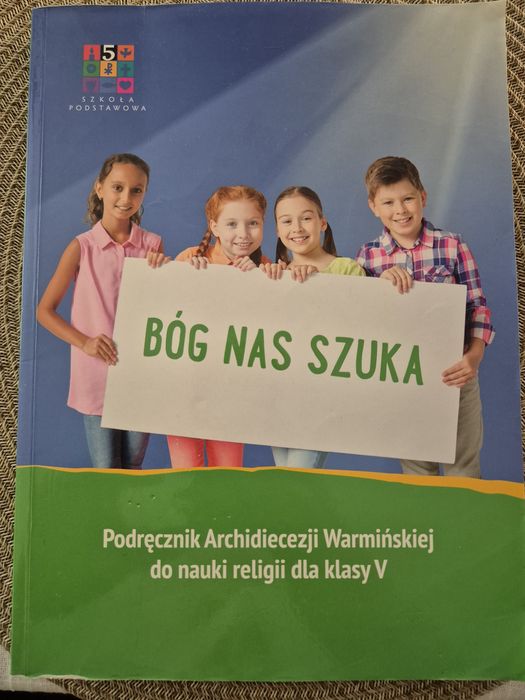 Ksiązka do religii Bóg nas szuka klasa 5