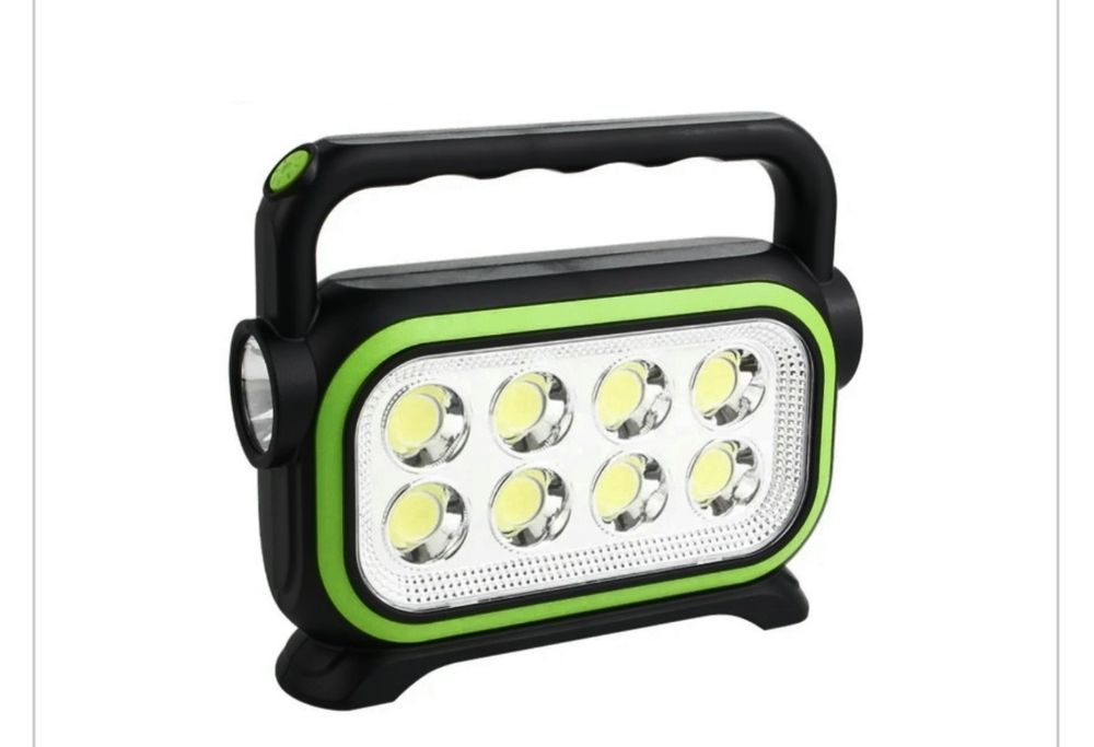 Latarka solarna LED z funkcją powerbanku – wszechstronne źródło światł