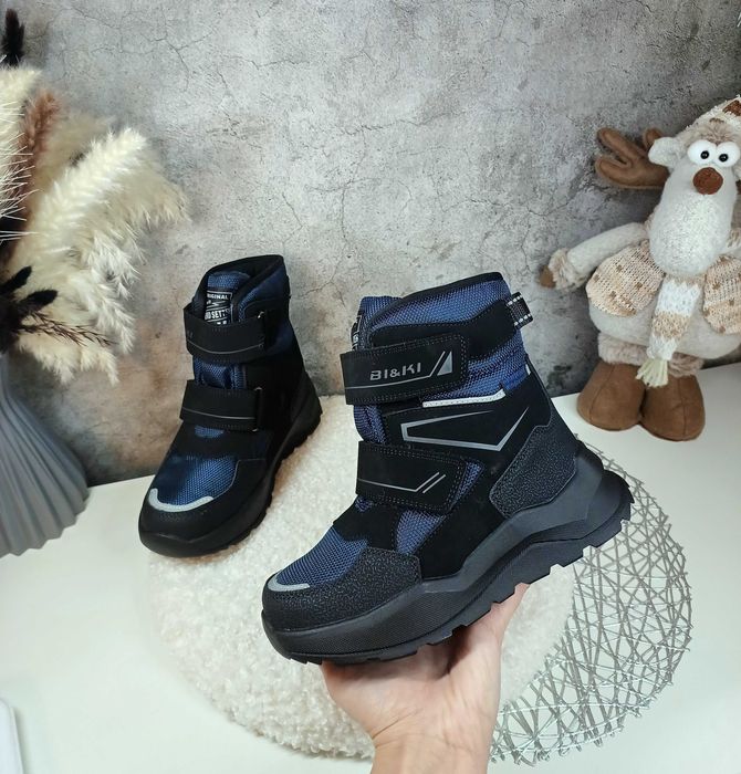 Зимові термо черевики Томм для хлопчика 32 33 34 35 36 37 38 чоботи