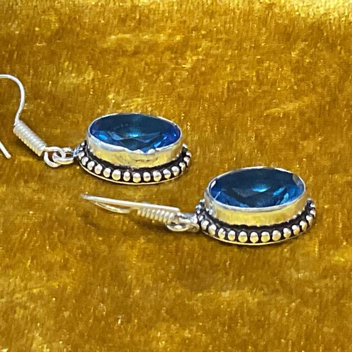 Brincos prata 925 compri,4 cm