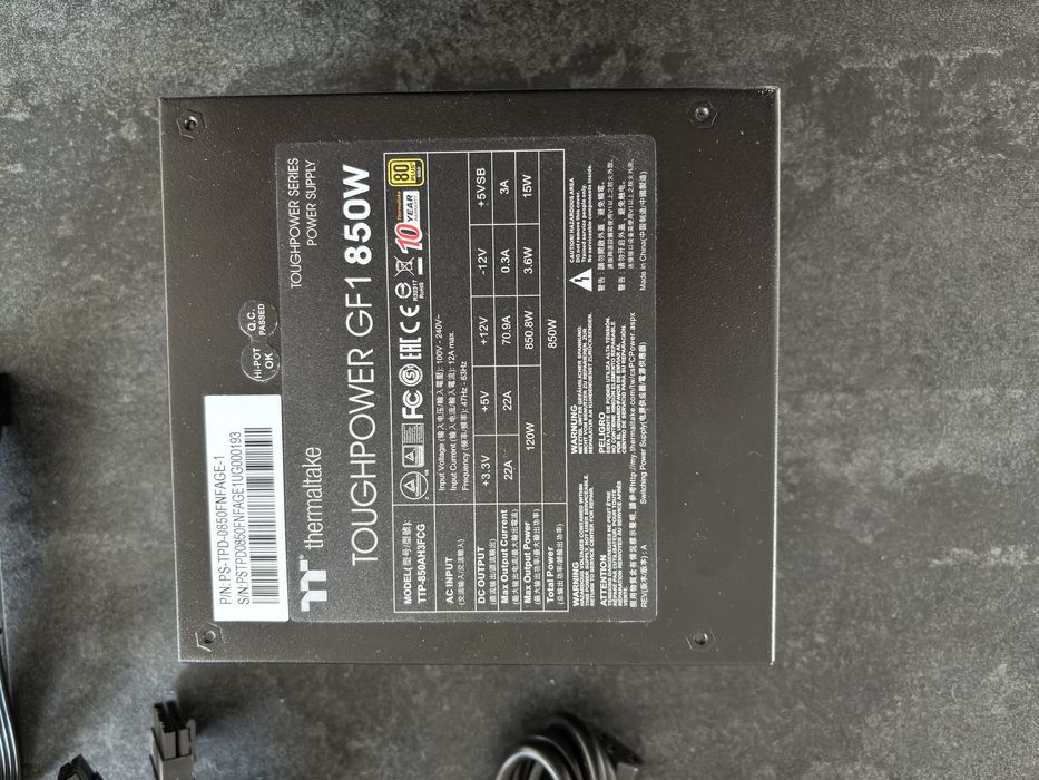 Zasilacz Thermaltake Toughpower GF1 850W