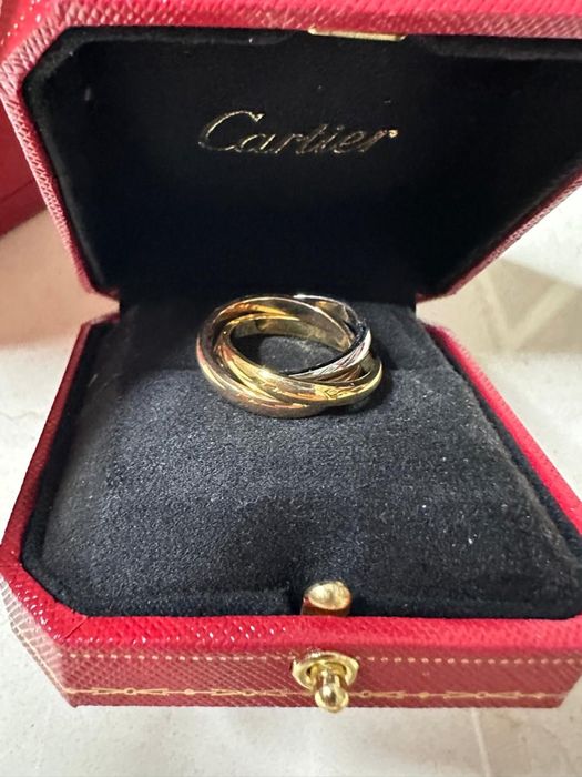 Каблучка кольцо Cartier