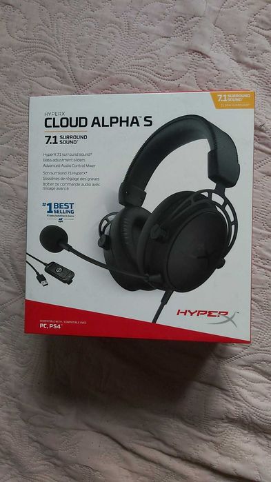 Słuchawki HYPERX Cloud Alpha S NOWE
