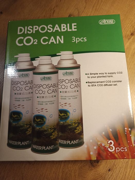 Butla zapasowa ISTA CO2 2sztuki