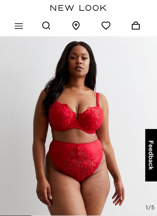 Стрінги з високою талією Curvesl New Look 60 розмір