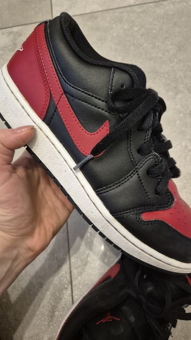 Nike Air Jordan One Low 40 czerwono czarne