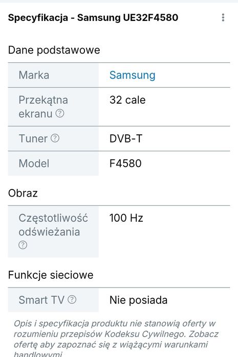 Telewizor SAMSUNG