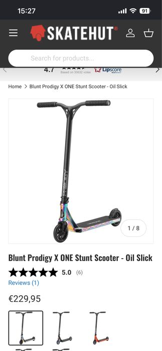 Vendo trotinete Blunt Envy Prodigy S8 Oil Slick