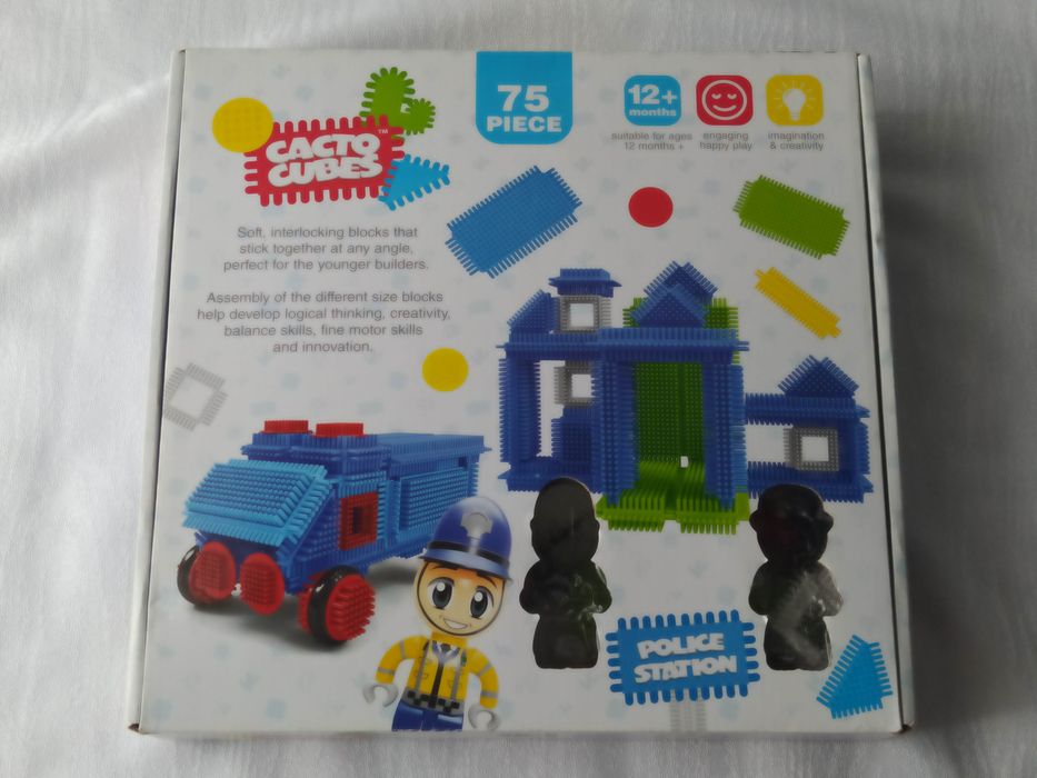 WYSYŁKA 0 zł. Klocki konstrukcyjne kolce, jeżyki stan Idealny,