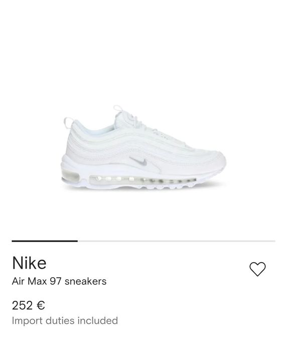 Tênis Nike air max 97