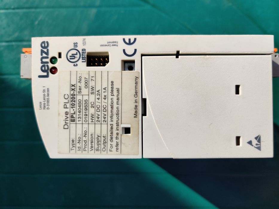 Продам программируемый контроллер Lenze Drive PLC EPL 10200 хх