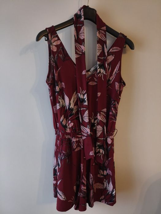 Red Jumpsuit M by Mango