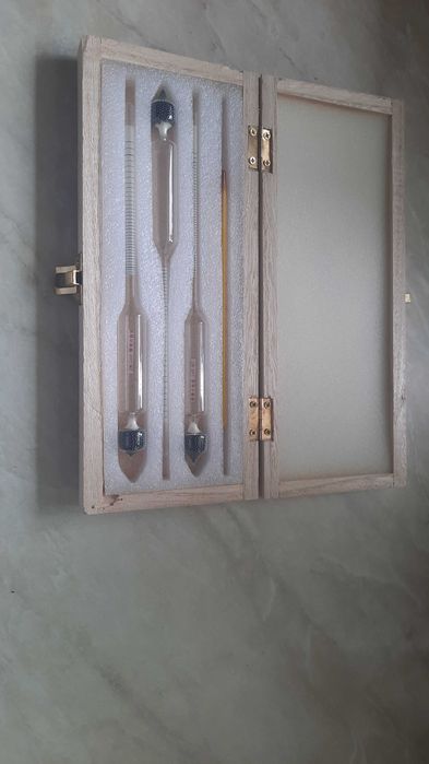 zestaw 3 alkoholomierzy 0-40%,40-70%,70-100%