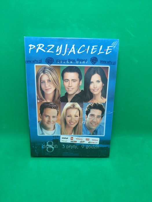 Przyjaciele sezon 8 DVD Jennifer Aniston Matthew Perry