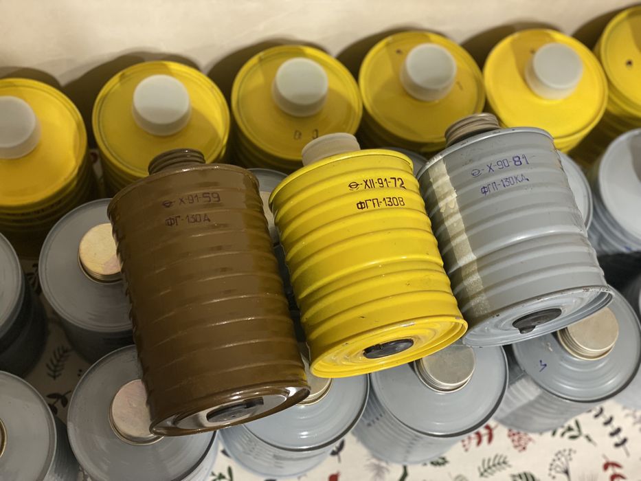 Фильтр ФГ-130А 130В (хлор) РП-4 ДП-1 ЕО-16 ФГП-130КД (аммиак) ФГ-13КД