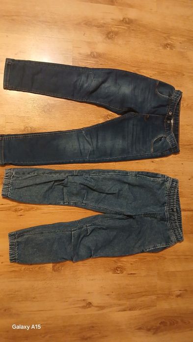 Spodnie jeansy 2szt.koszuli gratis
