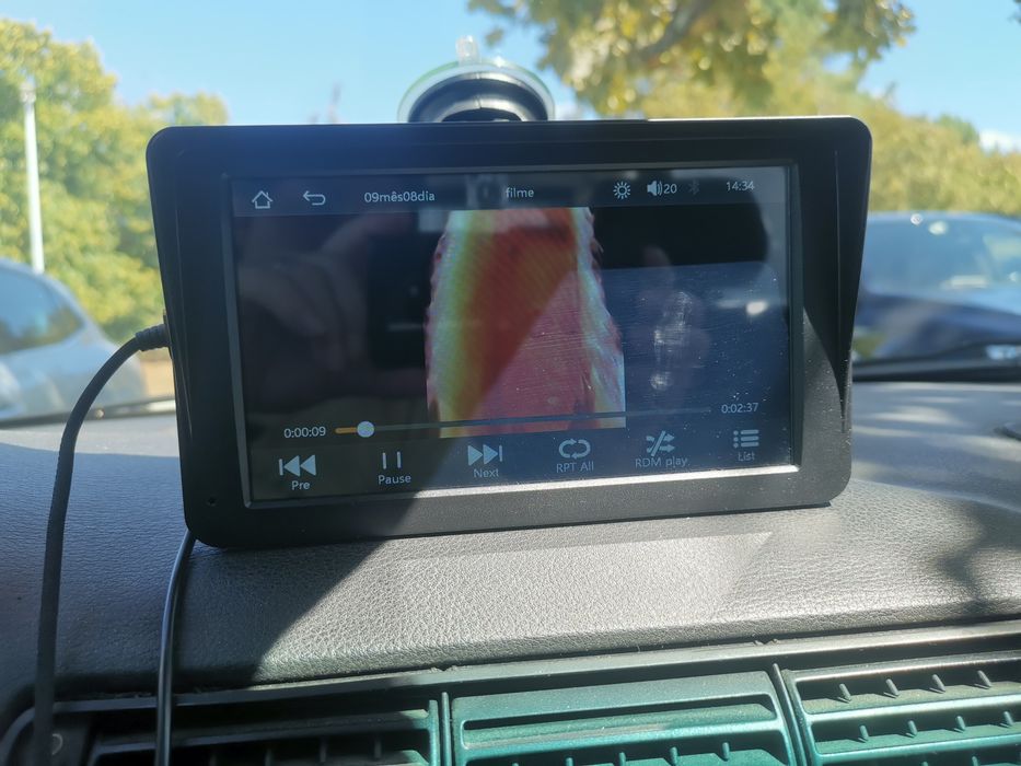 Portable car player  carplay androide auto