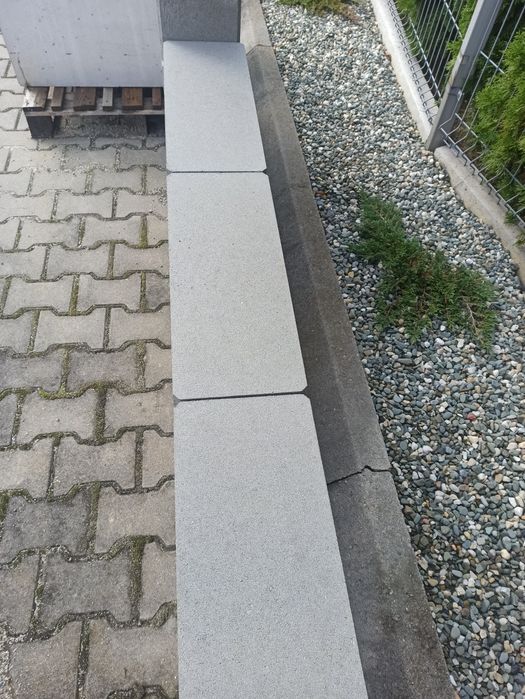 Daszek ogrodzenia 50x20x5  daszki na słupki betonowe bloczek PRODUCENT