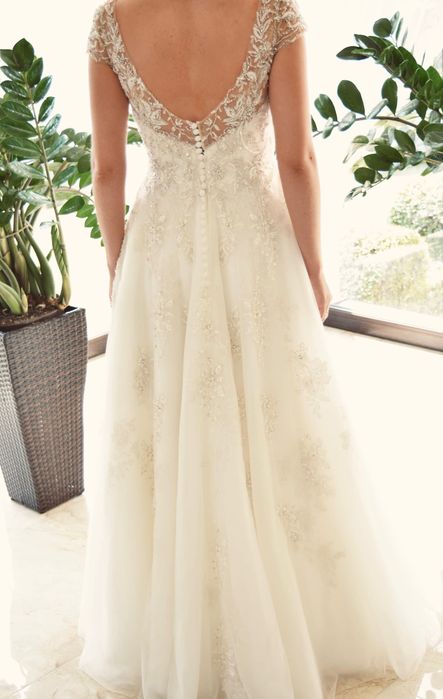 Suknia ślubna Justin Alexander ręcznie wyszywana