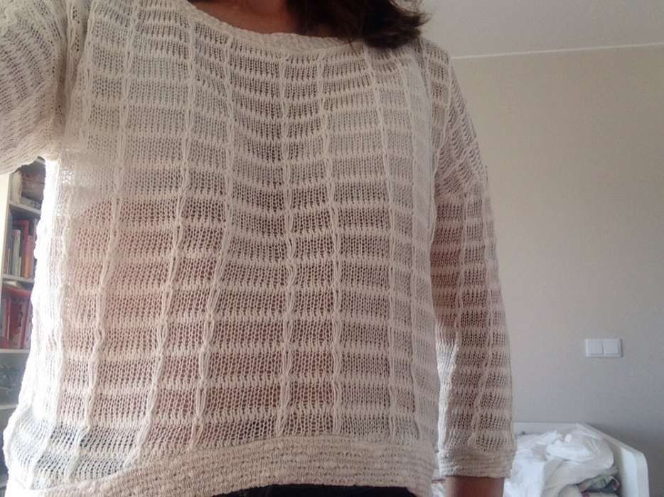 Malha Branca M Pull & Bear