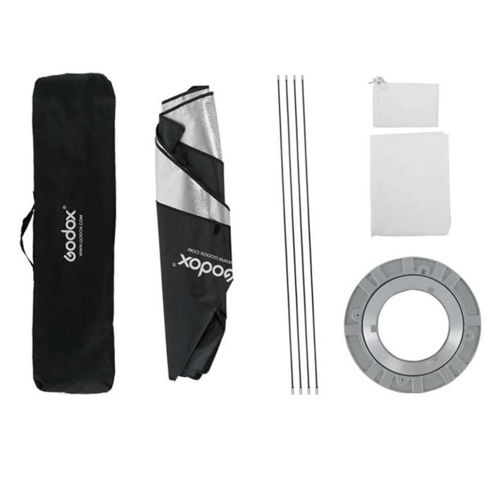 Студійне світло NiceFoto LED-2000A II, Godox SB-BW 60x90см