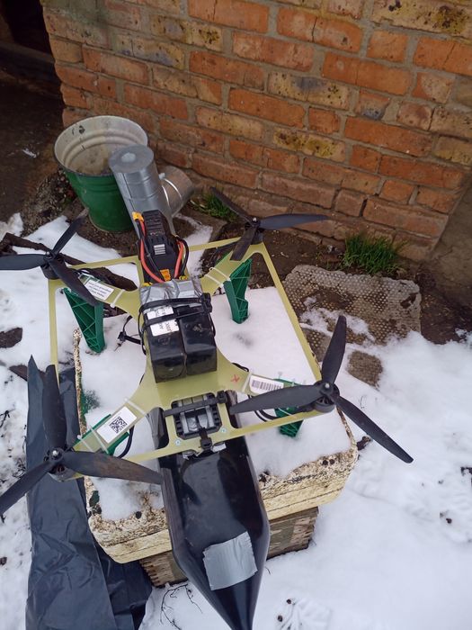 Дрон ждун, FPV оптоволокно