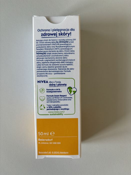Krem do twarzy 50 SPF 50