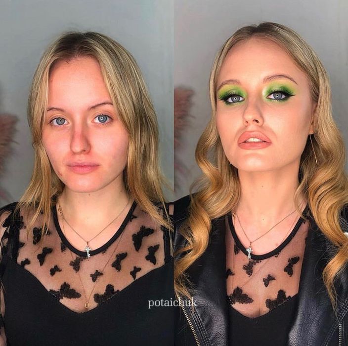 Makijaż / make up / fryzura / upięcie / loki / fale