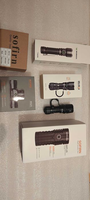 Latarka szperacz Wurkkos TS28 ogniwo 21700, 3200 lumenów 500m!! - NOWA