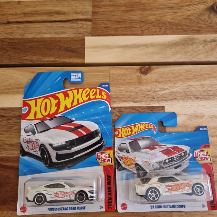 Hotwheels Ford Mustang Then Now