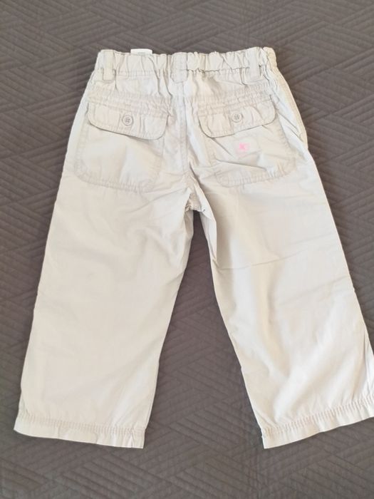 Cienkie spodnie rybaczki r. 128 H&M