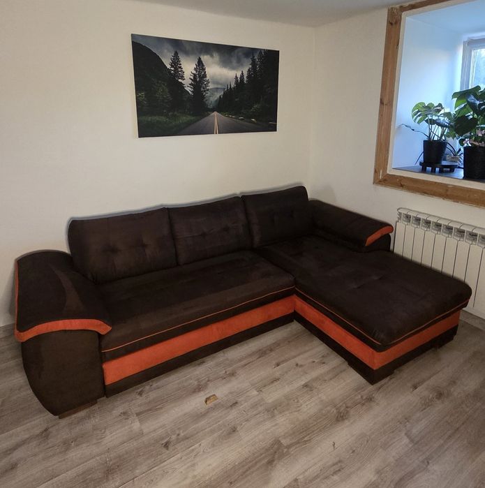 Kanapa narożnik z funkcją spania