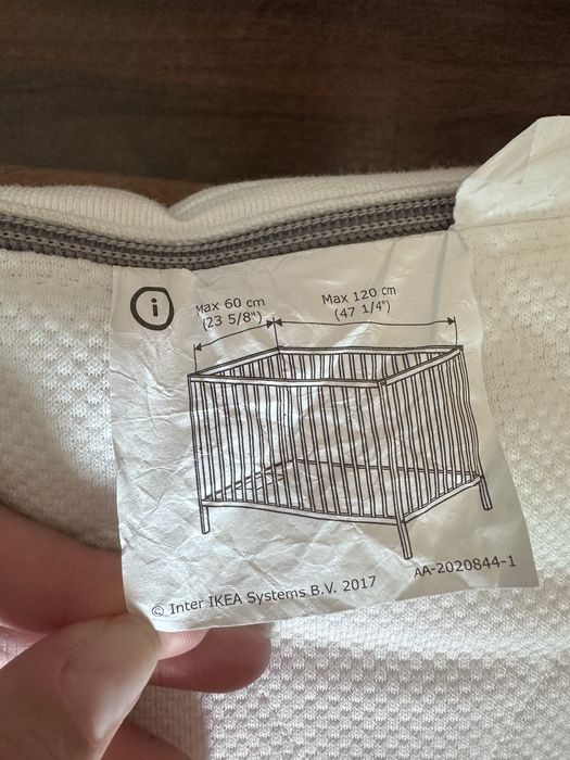 Sprzedam materac z IKEA 120*60 w idealnym stanie