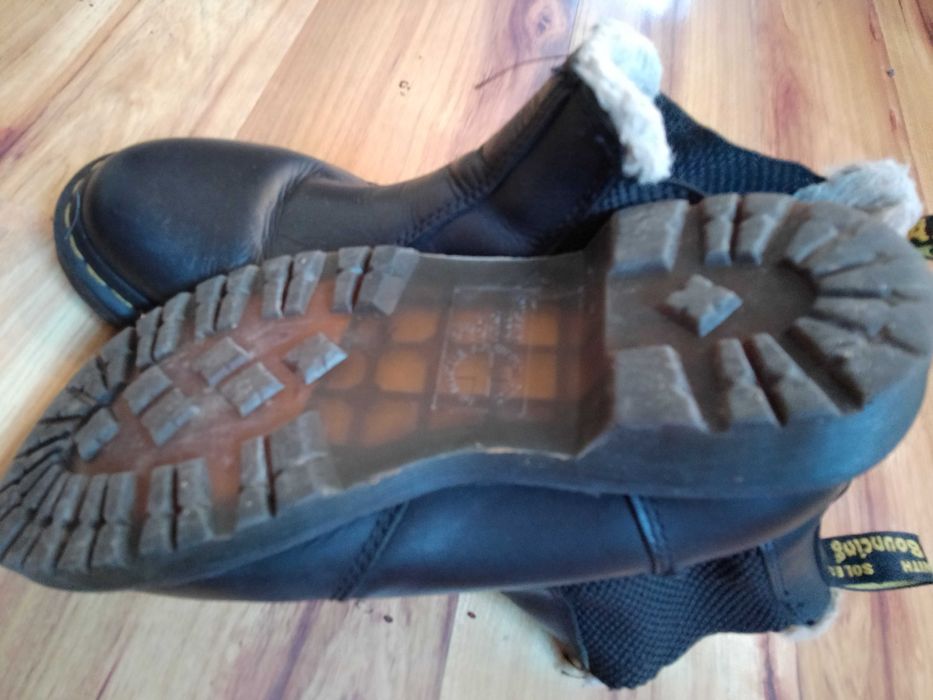 Dr,Martens Leonore róż 37 skórzane botki