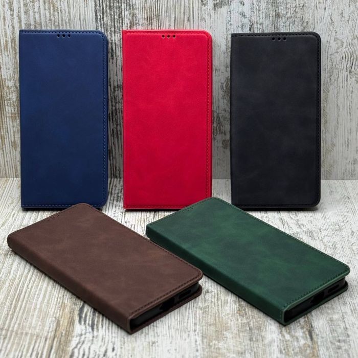 Чехол книжка Leather Book на Xiaomi Redmi Note 13 Pro 5G/ X6 Чохол