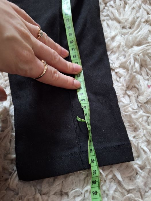 Legginsy damskie z zamkami xl 42