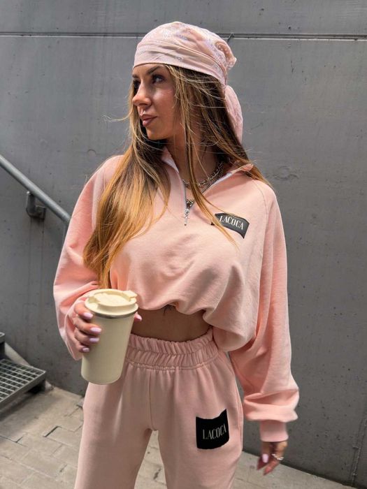 La coca dres komplet set minimal łosoś