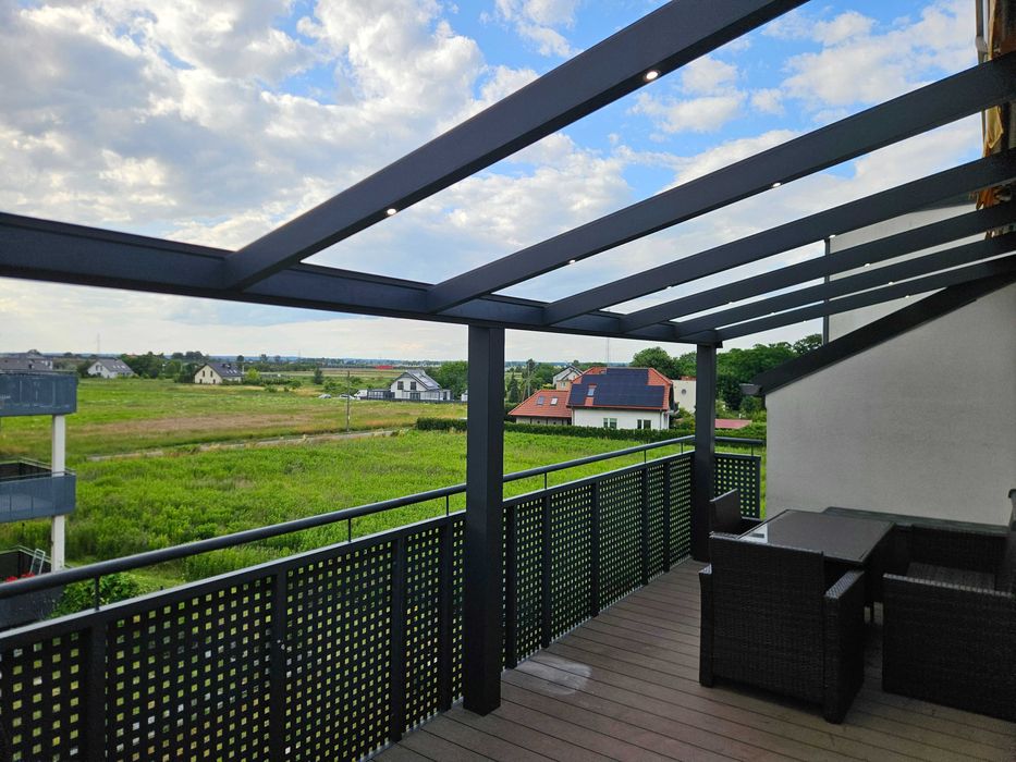Zadaszenia-Drewno BSH-Aluminium