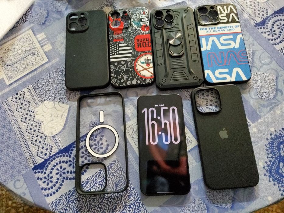 Iphone 15 pro max blck mate todo original 256gbs