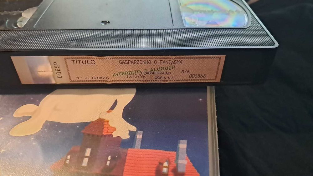 VHS Gasparzinho, o Fantasma (1996) Português Europeu