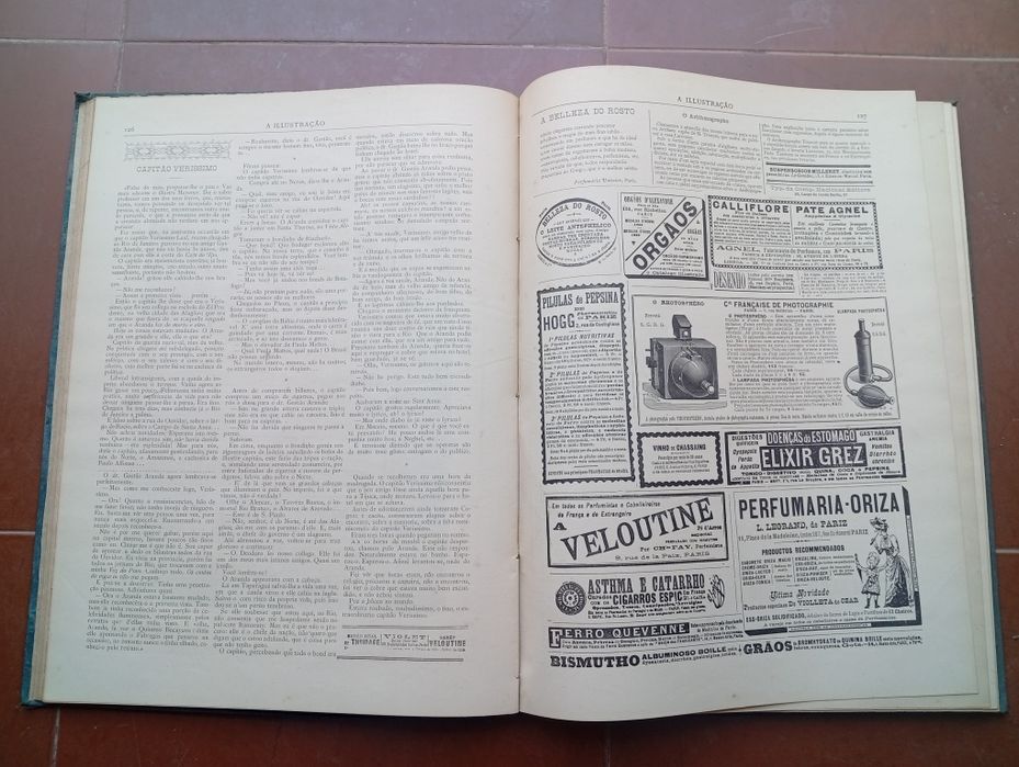 Revista "A Ilustração" (Ano Completo de 1891)