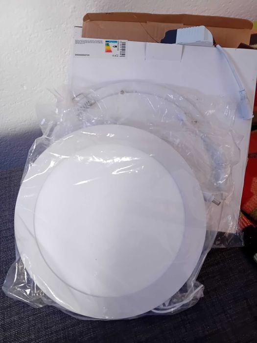 Painél Circular LED 18W 18mm Branco Frio 6000ºK