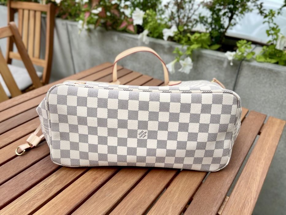Сумка Louis Vuitton Neverfull MM оригинальная на подарок