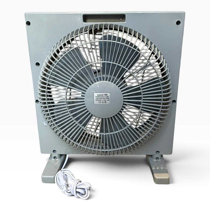 Ventoinha Quadrada ElectroTek ET-F12BX de 12” — 40 W e 3 Velocidades