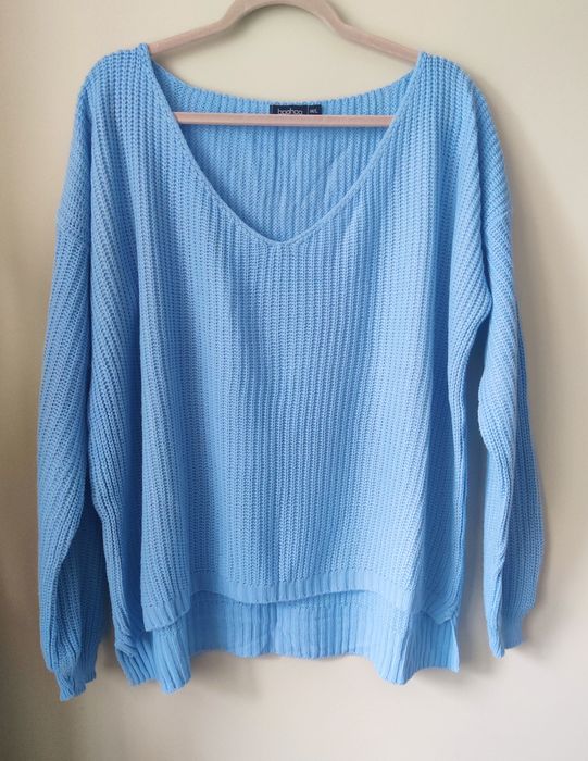 Светр оверсайз блакитний