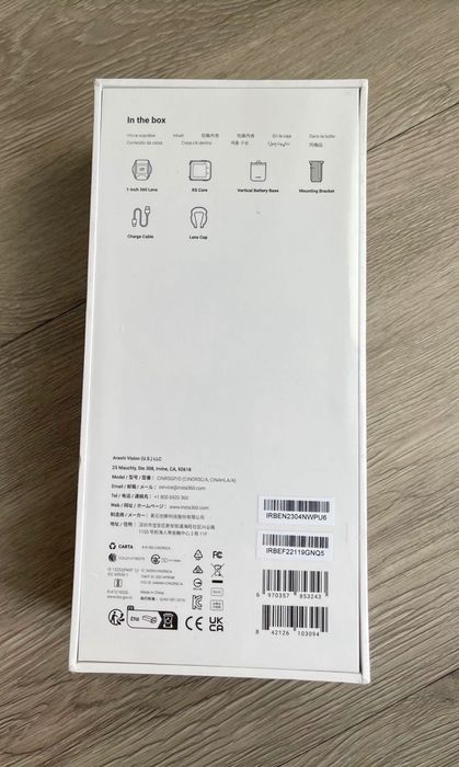 Insta360 ONE RS Interchangeable Lens 360 Cam